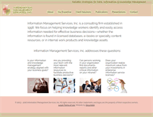 Tablet Screenshot of 4info-management.com